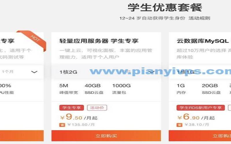 阿里云有学生优惠吗（阿里云存储收费标准）