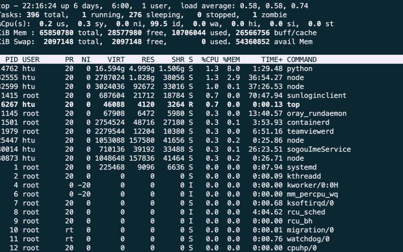 linux服务器信息查询（centos查看cpu型号）