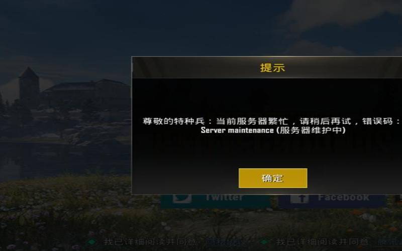 美国服务器端口（PUBG服务器维修怎么办）